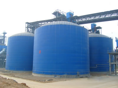 滑县水泥钢板库改造